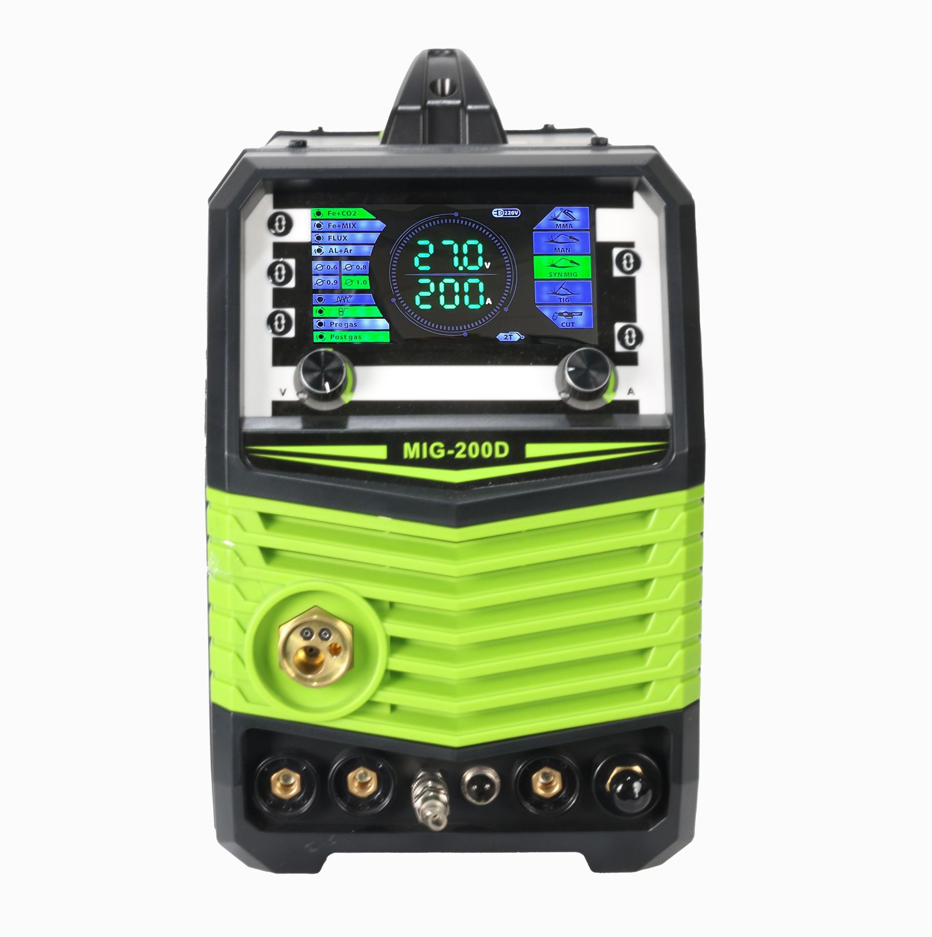 多功能6合1高品质5kg气保焊机MIG/TIG/MMA/CUT带切割功能