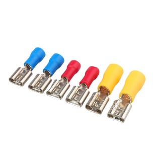 Cold pressed terminal MDD/FDD1.25/2/5-250 pre-insulated cold pressed terminal male and female plug Spring