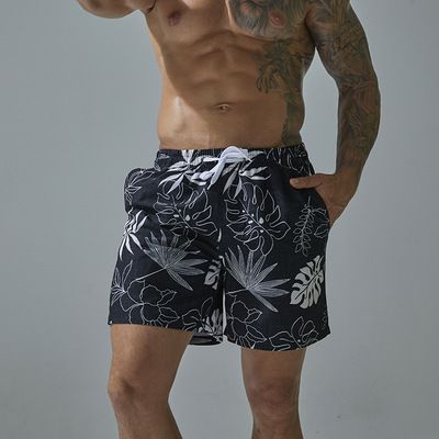 Cross border double-deck Hawaii Men's Quick drying XL adult full marks shorts goods in stock adult Beach pants