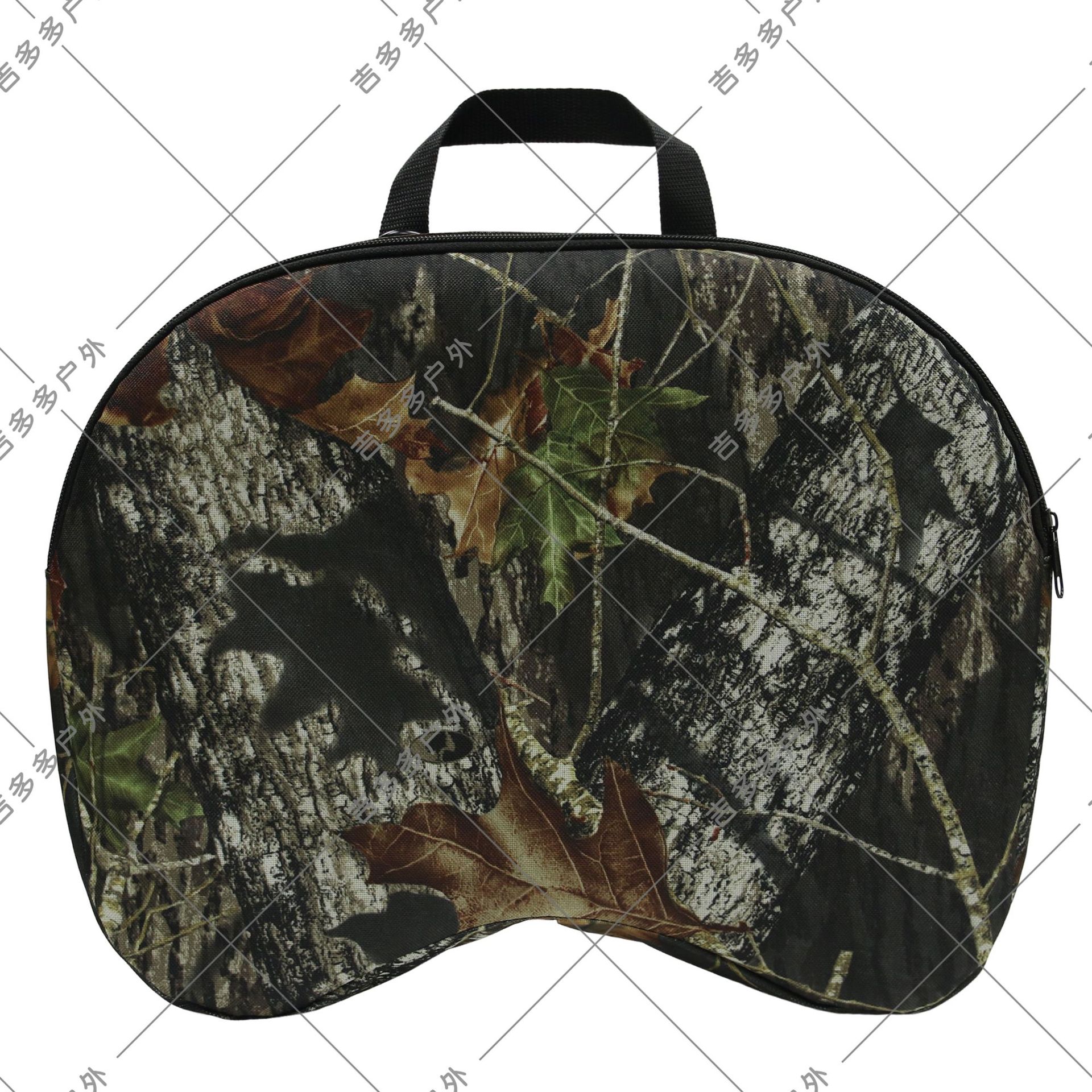 MO 오크 카무플라주-블랙 핸들 + 지퍼