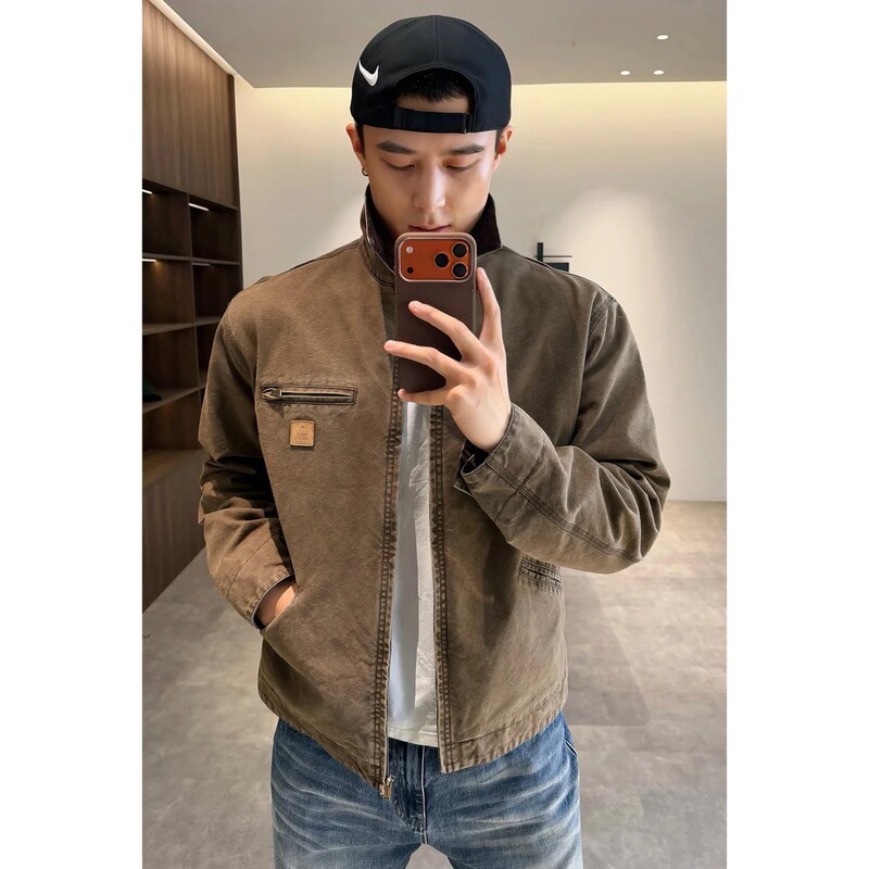 【SIEBERIL Autumn New Collection: Pure Detroit Jacket, Heavy-Duty Twill Jacket, All-Cotton Canvas Jacket, Outerwear】 【SIEBERIL Autumn New Collection: Pure Detroit Jacket, Heavy-Duty Twill Jacket, All-Cotton Canvas Jacket, Outerwear】