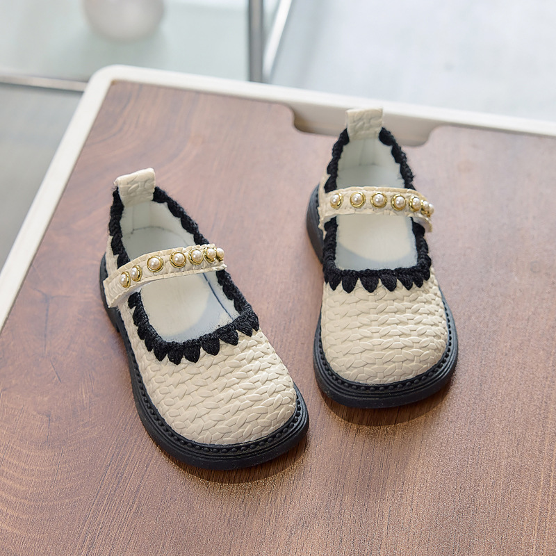 Zapatos de princesa de niñas 2026 primavera y otoño zapatos de cuero de niñas, zapatos de bebé de moda, zapatos para niños pequeños y medianos image 3