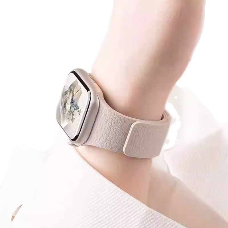 Suitable for Apple iWatch Ultra S10/9/8/7 watch pebbled silicone…