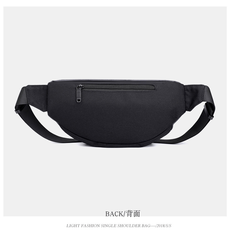 Wholesale of new men's and women's trendy waist bags, outdoor laser reflective chest bags, fashionable street crossbody bags and sports waist bags undefined