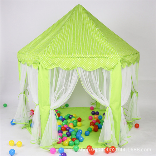 Supply Baby Mesh Breathable Playhouse Princess Children Tent Pretend Play Hexagonal Toy House