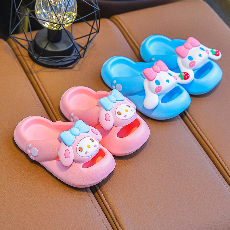 2024 nuevos niños del verano zapatillas de bebé jardín zapatos de los niños zapatillas Niñas lindo de la muchacha sandalias