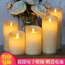 电子蜡烛灯浪漫情调求婚表白道具爱心生日灯氛围布置剧本杀厂家