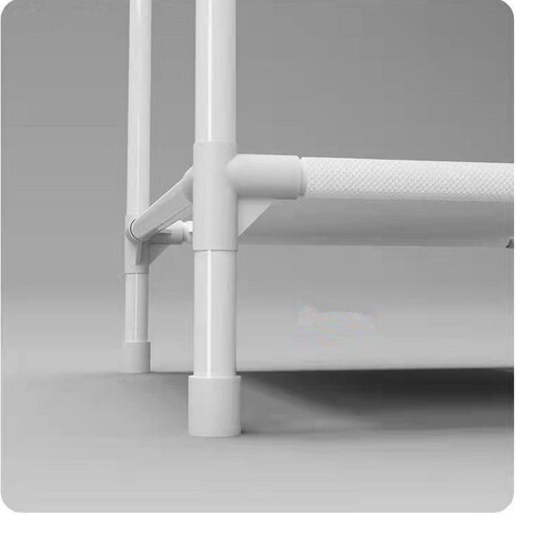Corner simple coat rack household floor-standing clothes rack new modern simple corner rack indoor assembled clothes rack