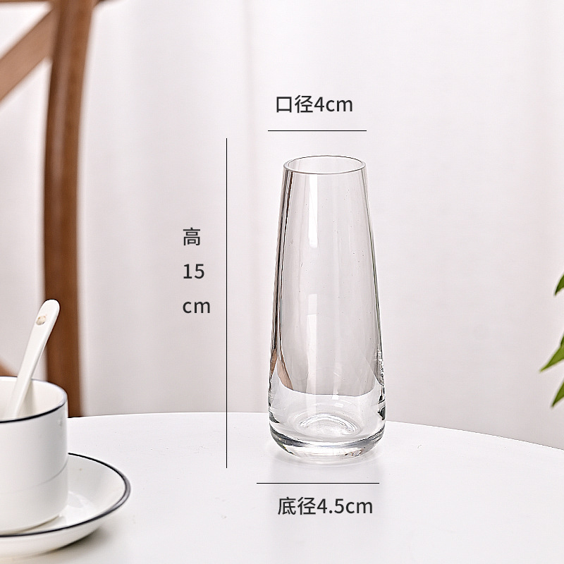024 투명 꽃병 (1 조각, 96 조각)