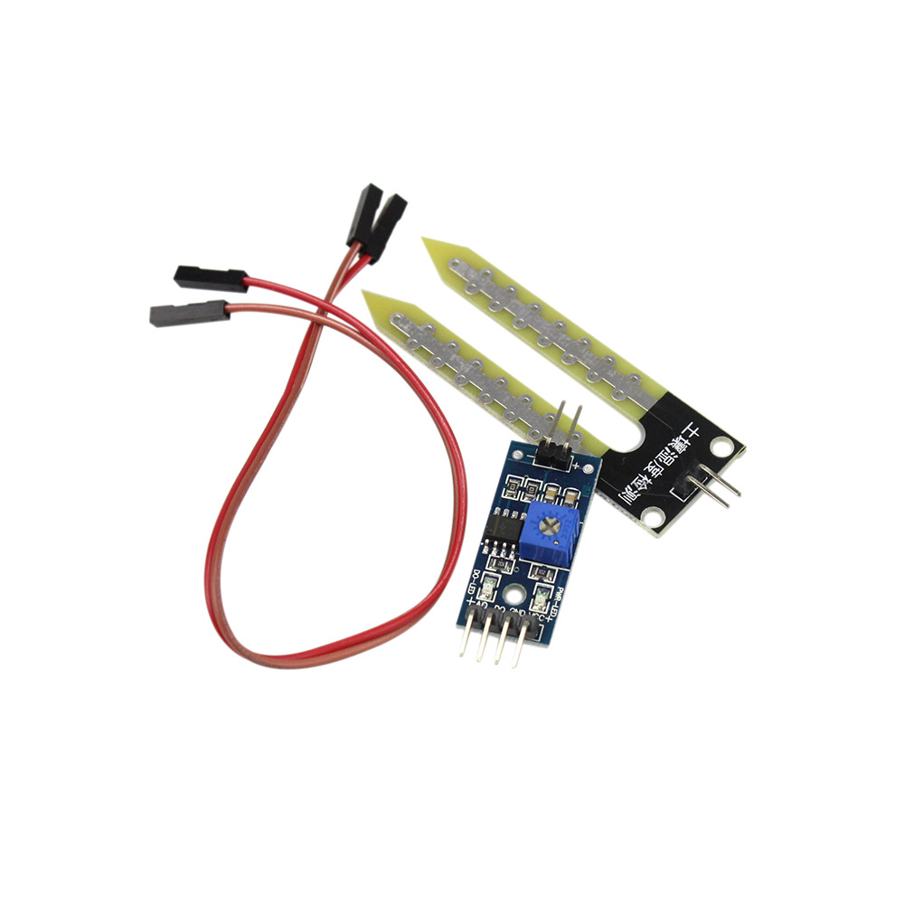 土壤湿度计传感器模块 机器人智能小车 土壤湿度检测模块