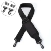 Black plastic shoulder pads