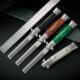 Factory Direct Supply Folding Comb Stainless Steel Teeth Resin Handle Oil Head Comb Large Back Oil Head Spring Pet Comb