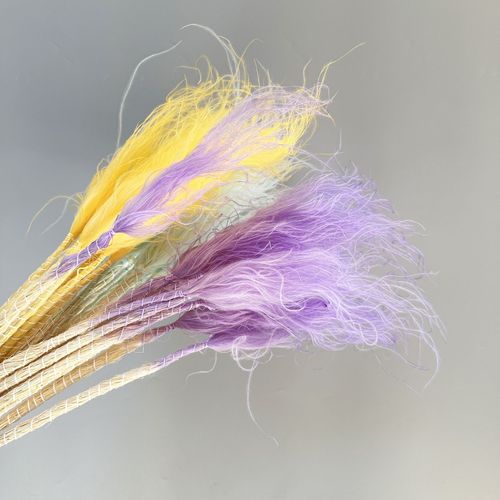 Internet-famous preserved flower long needle feather grass fairy grass dried flower real flower decoration home furnishings photography props materials wholesale