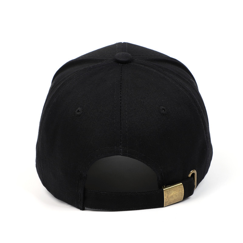 Trendy SELF Embroidered Black Baseball Cap Unisex Urban Factory Wholesale Additional Image