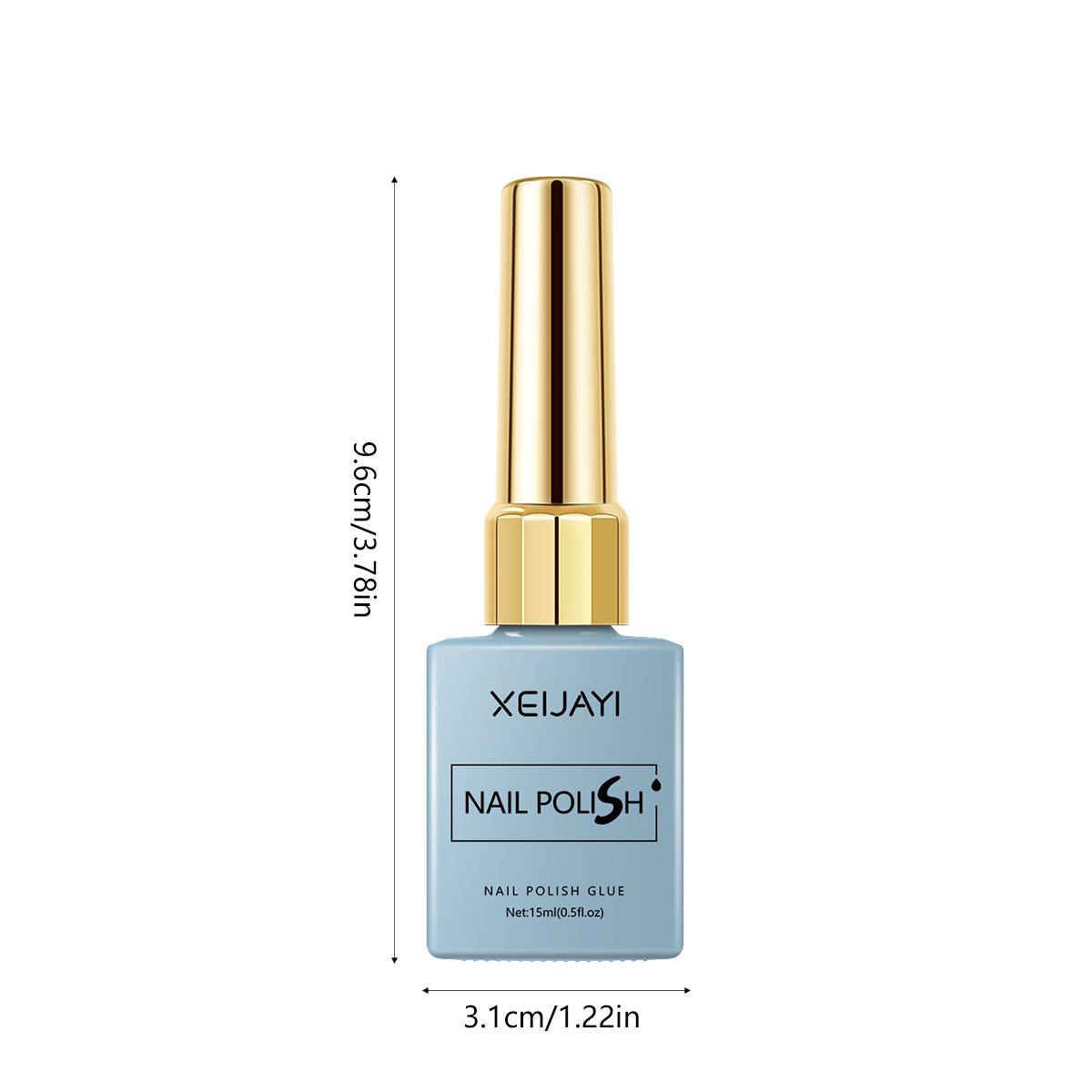 Esmalte de Uñas en Gel Color Caramelo, de Secado Rápido, para Salón de Belleza
