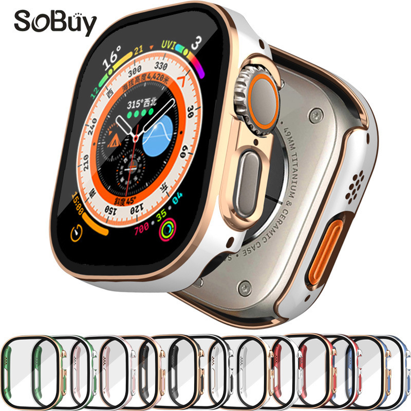 For Apple Watch 9 ultra two-color one-piece case Apple Watch case iWatch case new For Apple Watch 9 ultra two-color one-piece case Apple Watch case iWatch case new
