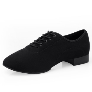 Cool Color Betty Men's Adult Oxford Cloth Two-Point Low Heel Men's M Two-Point Men's Pull Soft Bottom Indoor Men's Dance Shoes