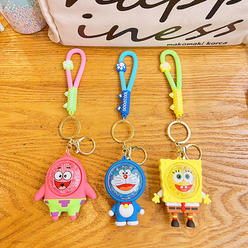 Cute cartoon dolls, creative small gifts, school bag pendants, mosquito repellent incense, key pendants, fragrance beads, keychains wholesale