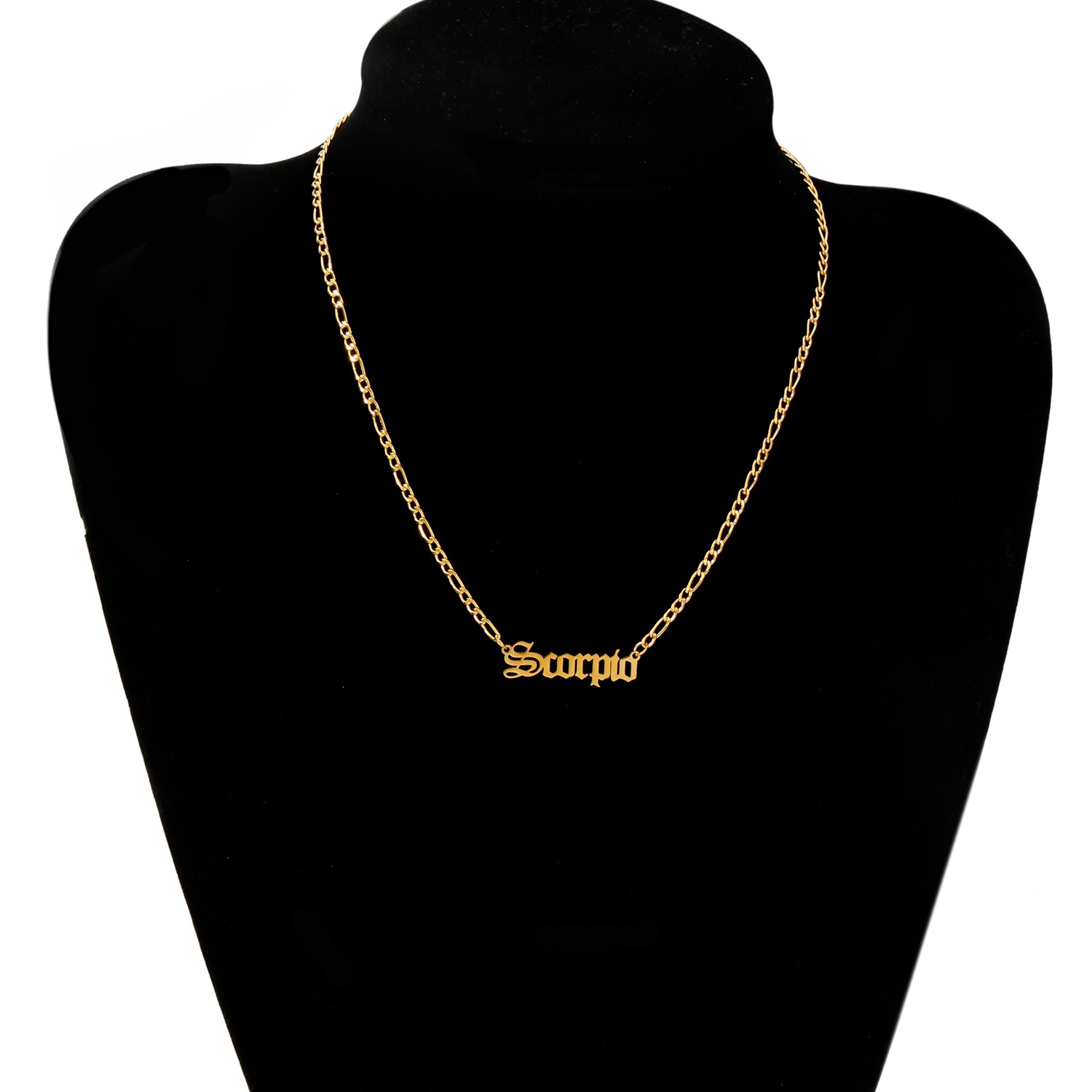 Lobster Trigger Clasp Closure Clasp Closure Type PVD Coated Real Gold Plated Constellation 304 Stainless Steel Simple Style Waterproof Non Tarnish Stainless Steel Lobster Trigger Clasp Closure Pendant Necklace