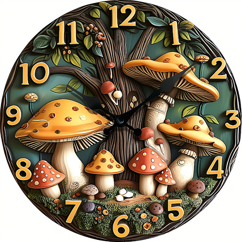 Reloj de efecto pseudo-estéreo nuevo de venta caliente transfronteriza, reloj de estilo de caricatura real, reloj de animales