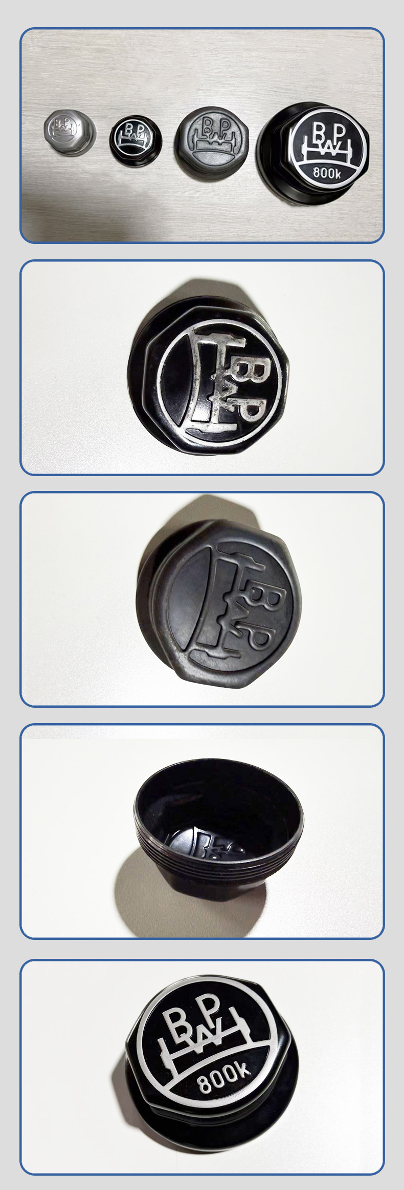 Source factory BPW bridge 16/1412 ton trailer axle dust cover wheel hub wheel core bearing protective cover bearing cover