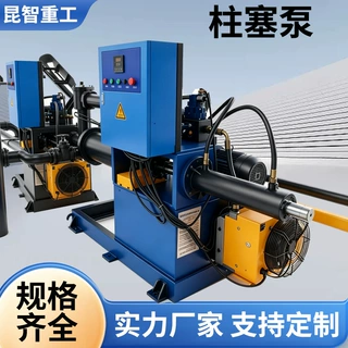 压滤机配套循环泵液压柱塞泵高效节能污泥泵双缸双进料替代螺杆泵