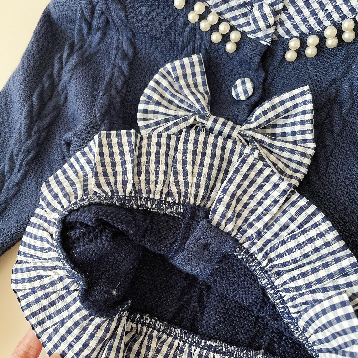 Ensemble pull et pantalon pour fille, tenue deux pièces_voghion.com