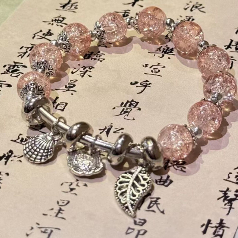 2025 Hot-Selling Small Commodities Niche 2025 New Cool Style Ancient Style Zen Good Luck Shell Bracelet