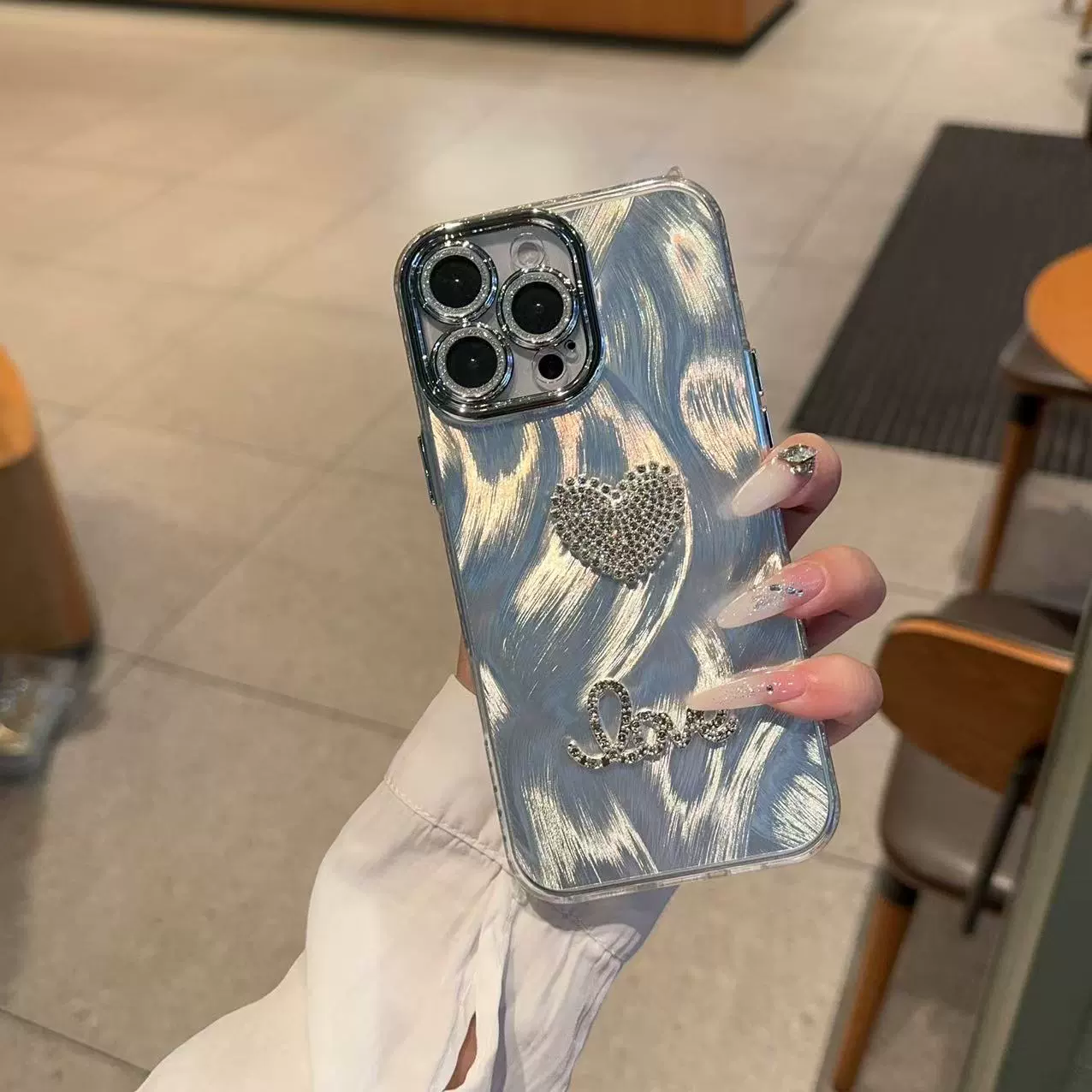 Тонкое отверстие перо пряжа подходит для vivos30/s30pro чехол для мобильного телефона Y77 дорогой S19 страз любовь девочка трендовый чехол