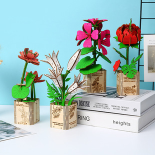 ��Ʒ3D���wƴ�Dľ�|ĵ����ƴ�D��ͯ����������ĵ��ɏ��ƴ�D���