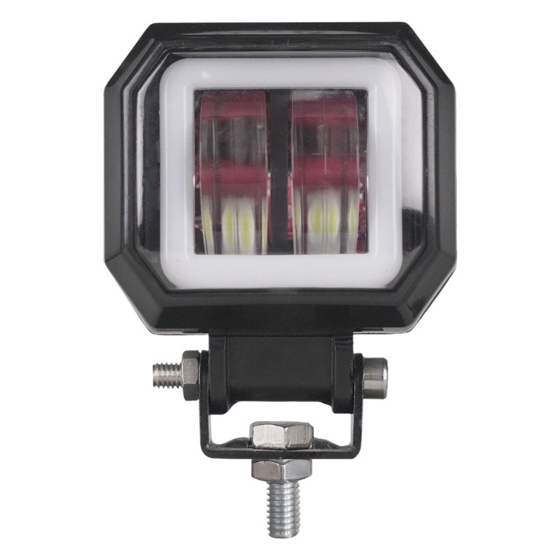 3 pulgadas cuadrado LED20W luz de trabajo luz del coche motocicleta luz eléctrica modificada coche camión luz con apertura image 1