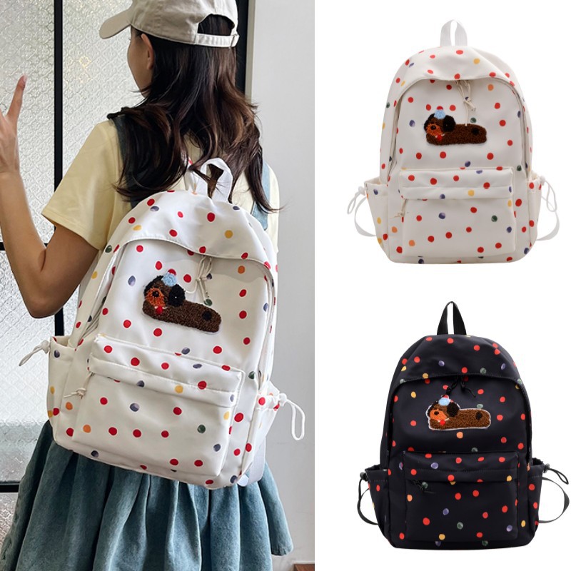Nueva pequeña mochila fresca simple de moda para estudiantes de primaria y secundaria de gran capacidad mochila de viajes casuales mochila