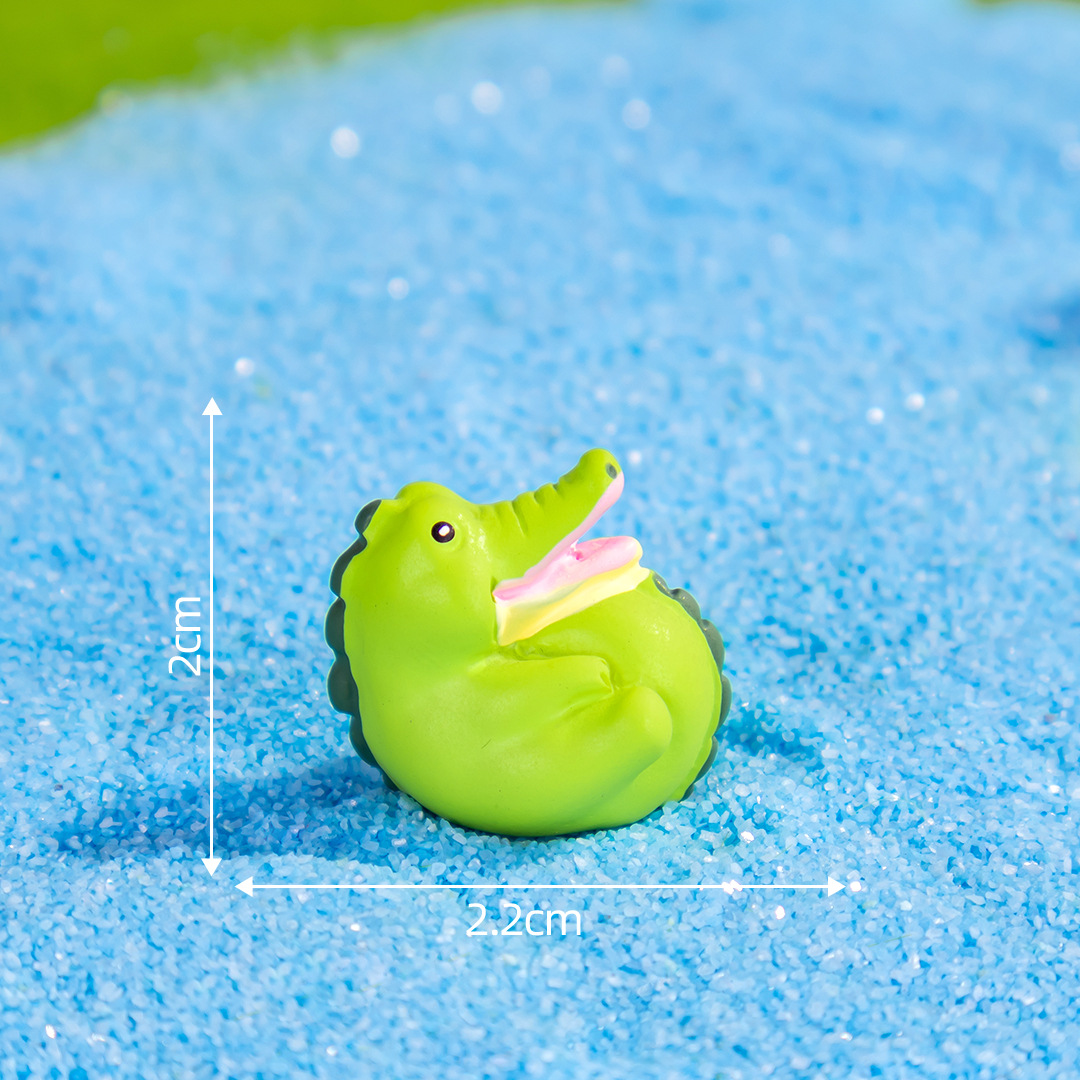 단색 공 악어