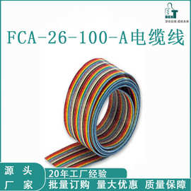 原装友华YOKOWO电线连接器扁平带状FCA-26-100-A电缆端子线测试排