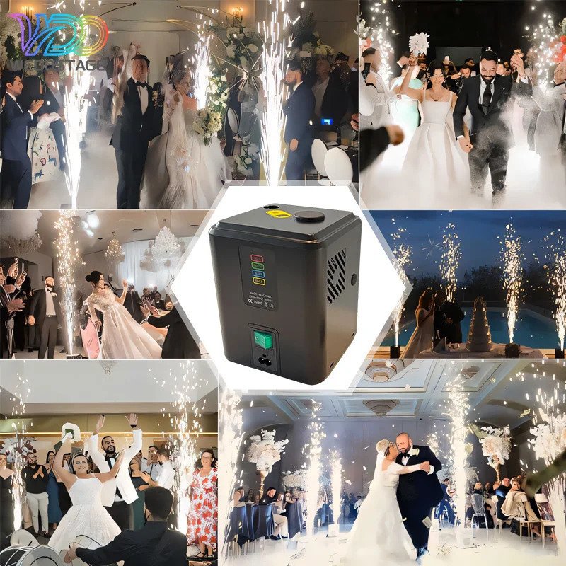 350W Wireless Remote Stage Cold Spark Machine Cold Flame Fireworks Machine DJ Indoor and Outdoor Wedding Stage Effect 350W Wireless Remote Stage Cold Spark Machine Cold Flame Fireworks Machine DJ Indoor and Outdoor Wedding Stage Effect