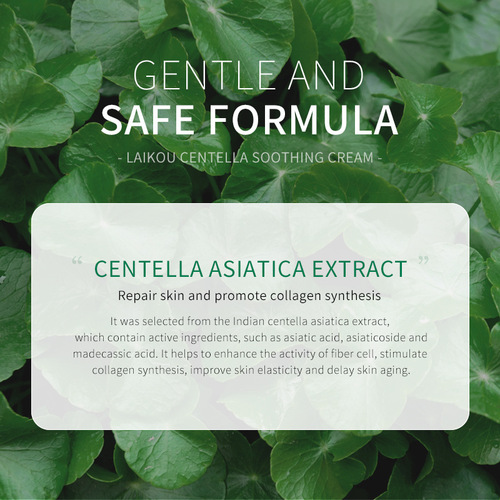 LAIKOU centella asiatica facial cream 30g hydrating and moisturizing skin care products
