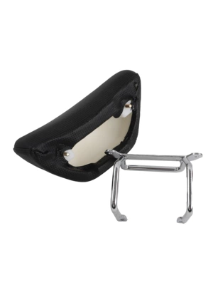 Suitable for Yamaha Eagle Gt125 Rear Backrest Cycnus Gt Rear Wing Leaning Back Armrest Cushion Accessories (Motorcycle tail) - a-set-of-black-backrests-screw-tool-included