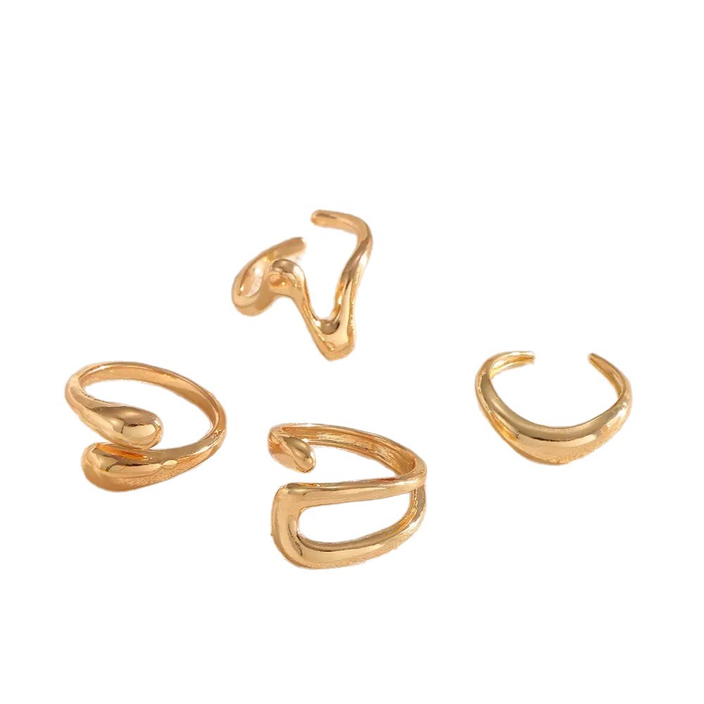 Glänzender Designer Ring Für Damen, Elegant Und Bequem_voghion.com