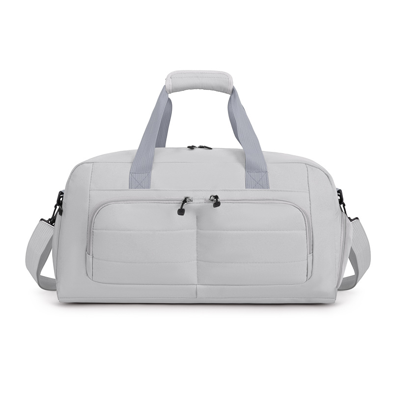 Bolsa de Viaje Multifuncional para Mujer de Nylon, Transpirable, Ultraligero, Separación Seca y Húmeda, para Viajes de Ocio