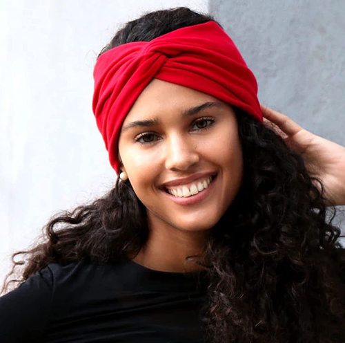 European and American new style women's widened headband, yoga elastic headband, fitness, running, anti-slip, sweat-wicking headband, headwear