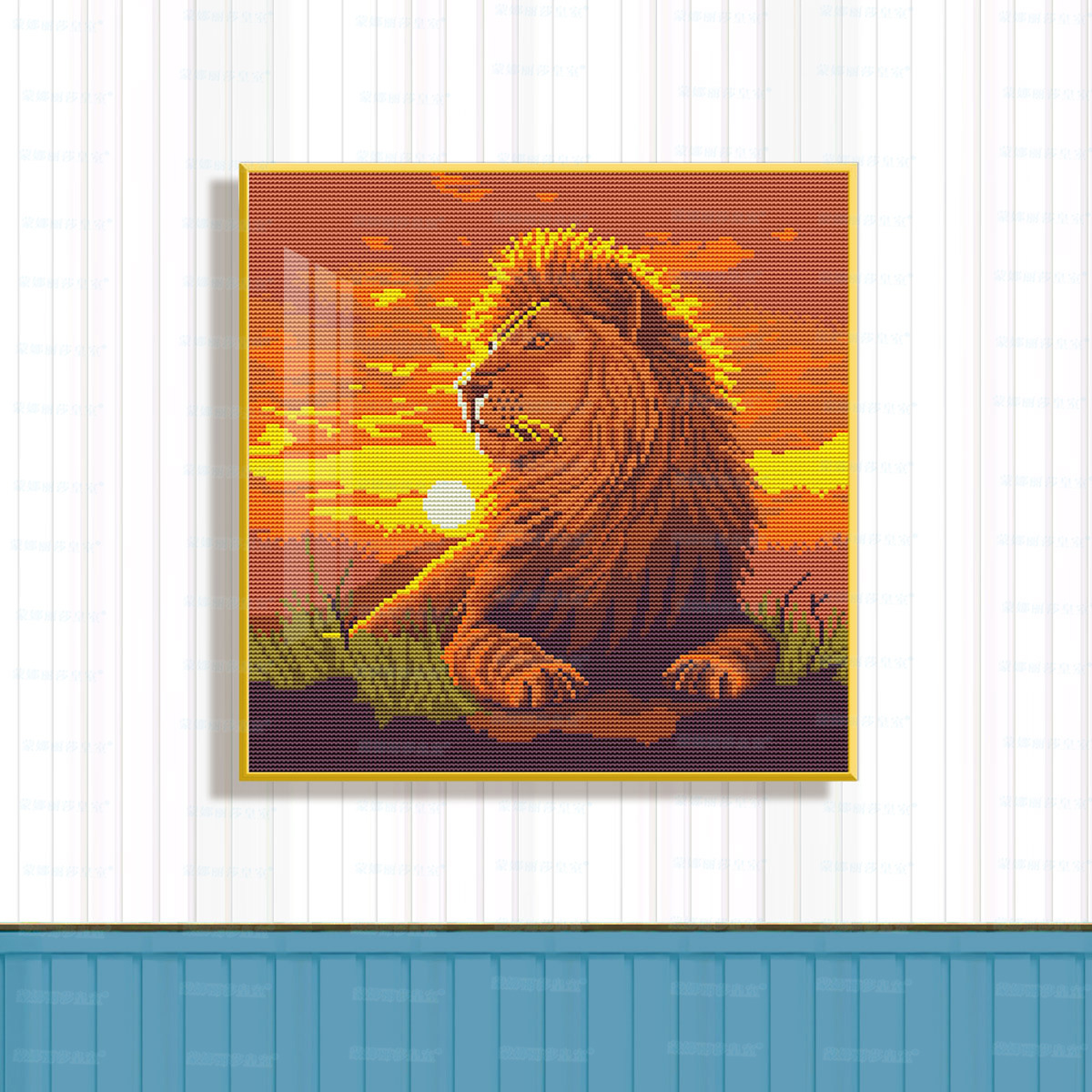 Mona Lisa Real Rey León 2026 nuevo león sala de estar entrada decoración pintura de la habitación de los niños image 2