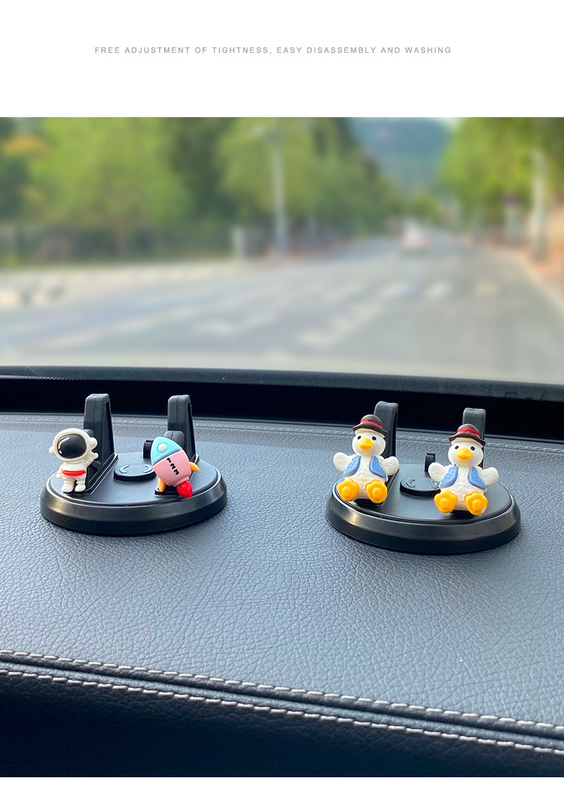 Car Mobile Phone Holder 2025 New Car Supplies In-Car Central Control Instrument Panel Car Support Navigation Stand Support