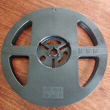 厂家直销塑胶塑料灯条灯带载带封装环保卷盘7寸*8MM黑色直径178MM