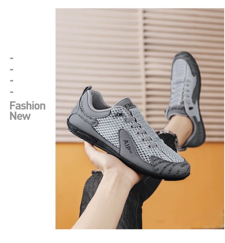 2026 Summer New Breathable Mesh Casual Sports Lightweight Soft Sole Trendy Color-Block Men's Shoes_vogvips.com