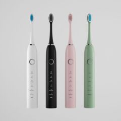 大人と子供のための電動歯ブラシ充電式ユニバーサルソフトブラシ家庭用ポータブル防水歯ブラシセットクロスボーダー卸売