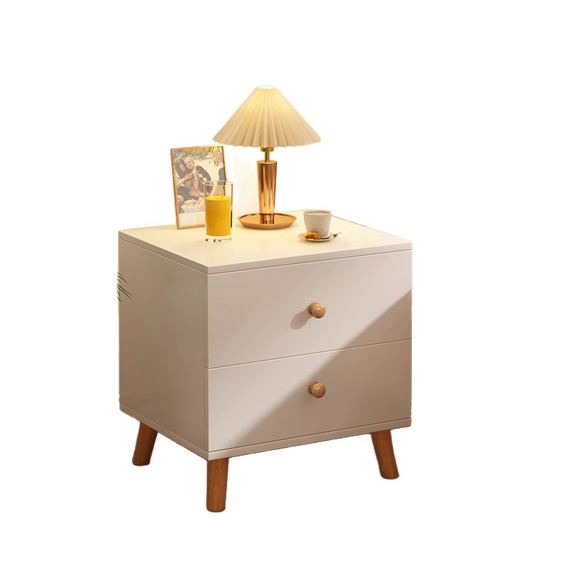 Tabana de cabezal de cama dormitorio doméstico pequeño 2025 estilo explosivo dormitorio simple con estantes de bloqueo para reemplazar un pequeño borde simple
