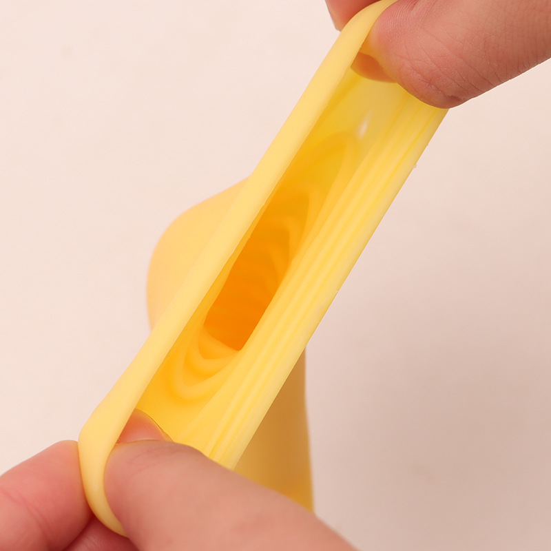 Fruit-Shaped Manual Masturbator Cup, Soft TPE Sleeve, Peach Banana Pear Melon Designs — detail image 7