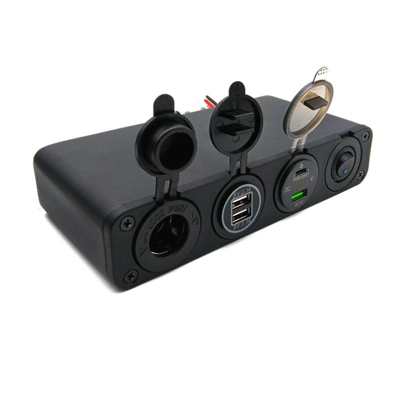 Коробка переключения с 4 отверстиями для автомобиля RV передняя часть автомобиля для модификации автомобиля