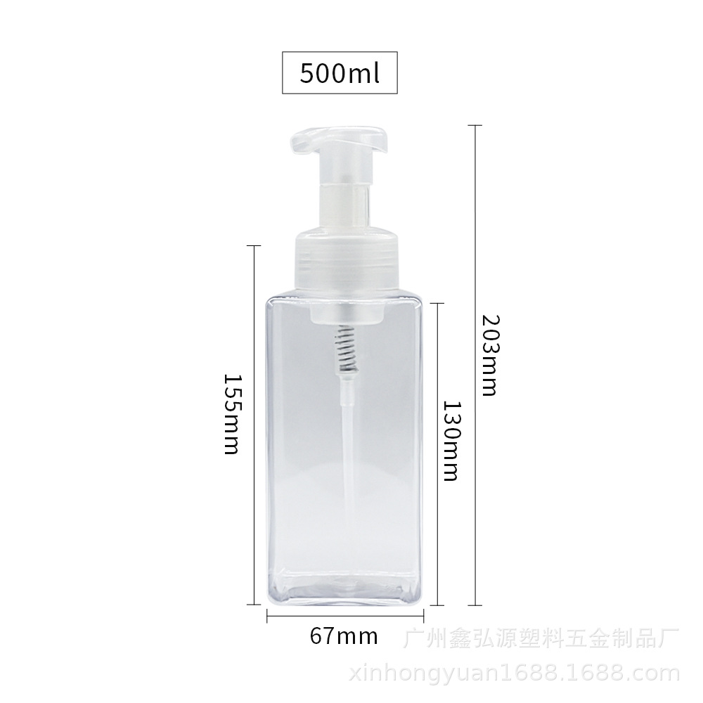 500 ml; botella blanca; PET