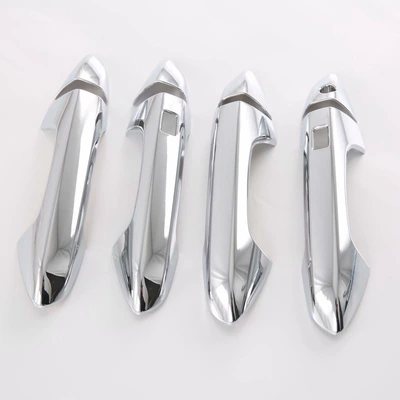 Suitable for Coolray Geely 25 Binyue L handle modification, 22 Binyue COOL door handle cover decorative sticker M (Portal Wrist) - electroplatingleft-hand-drive